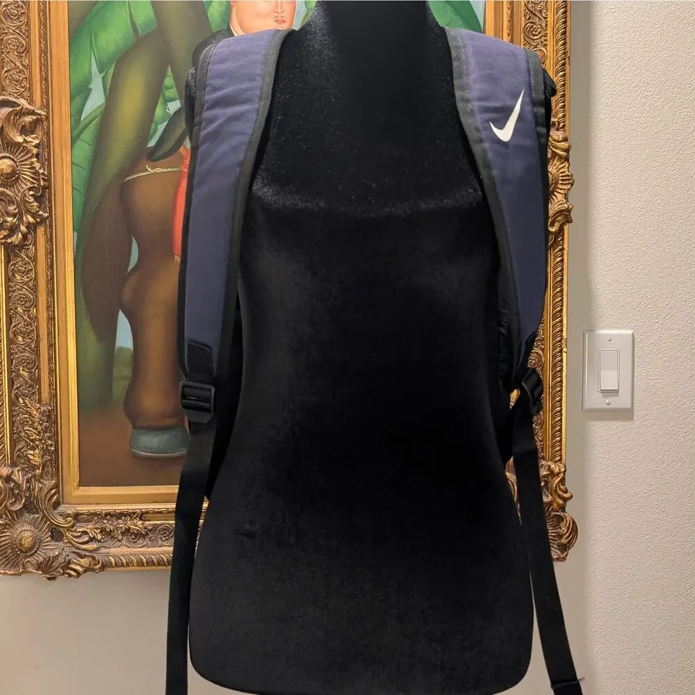 Nike FC Barcelona Shield Soccer Backpack Navy Blue Sports Utility School Bag 8